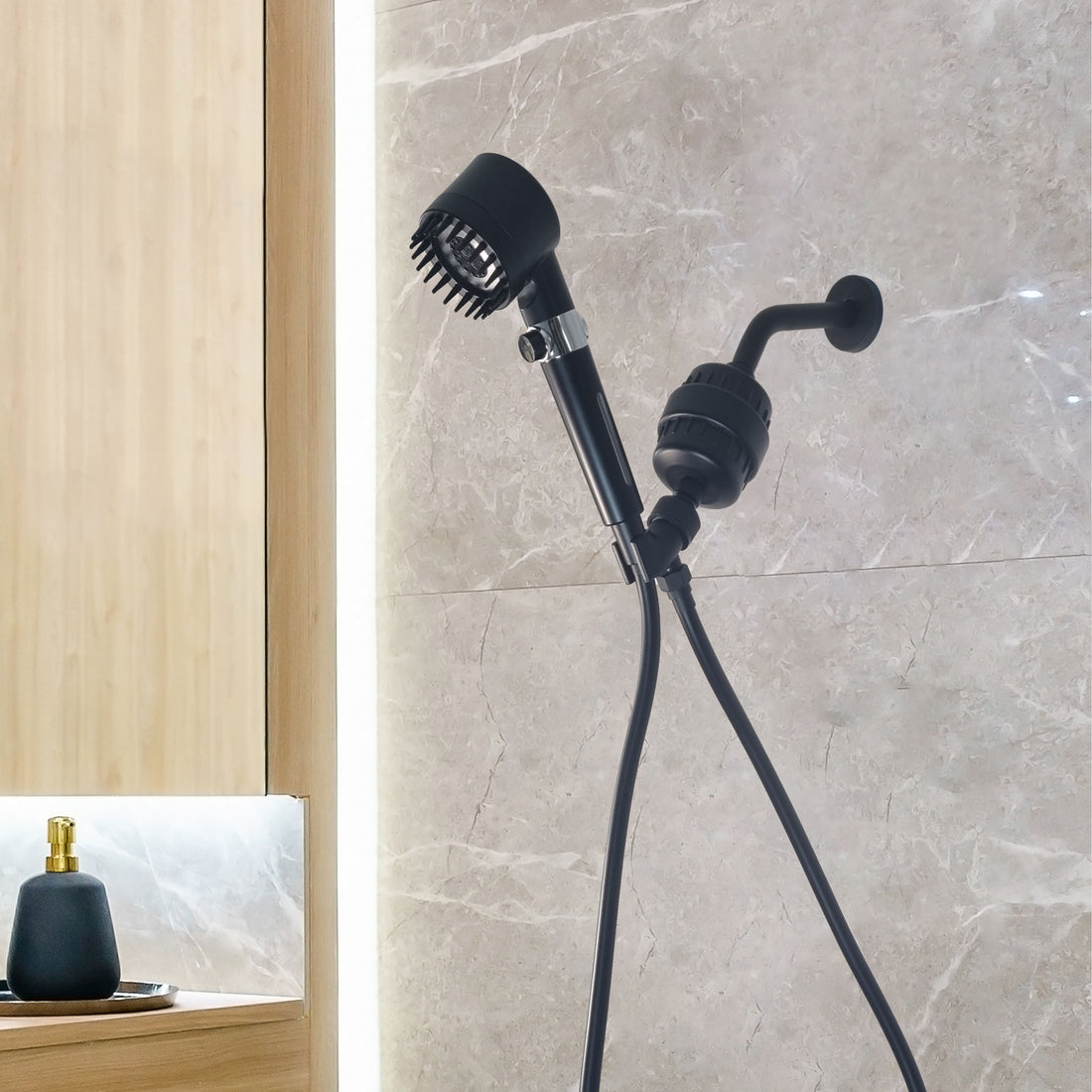 Konečná sprchová masáž sprchové hlavy Kompletní sprchová souprava