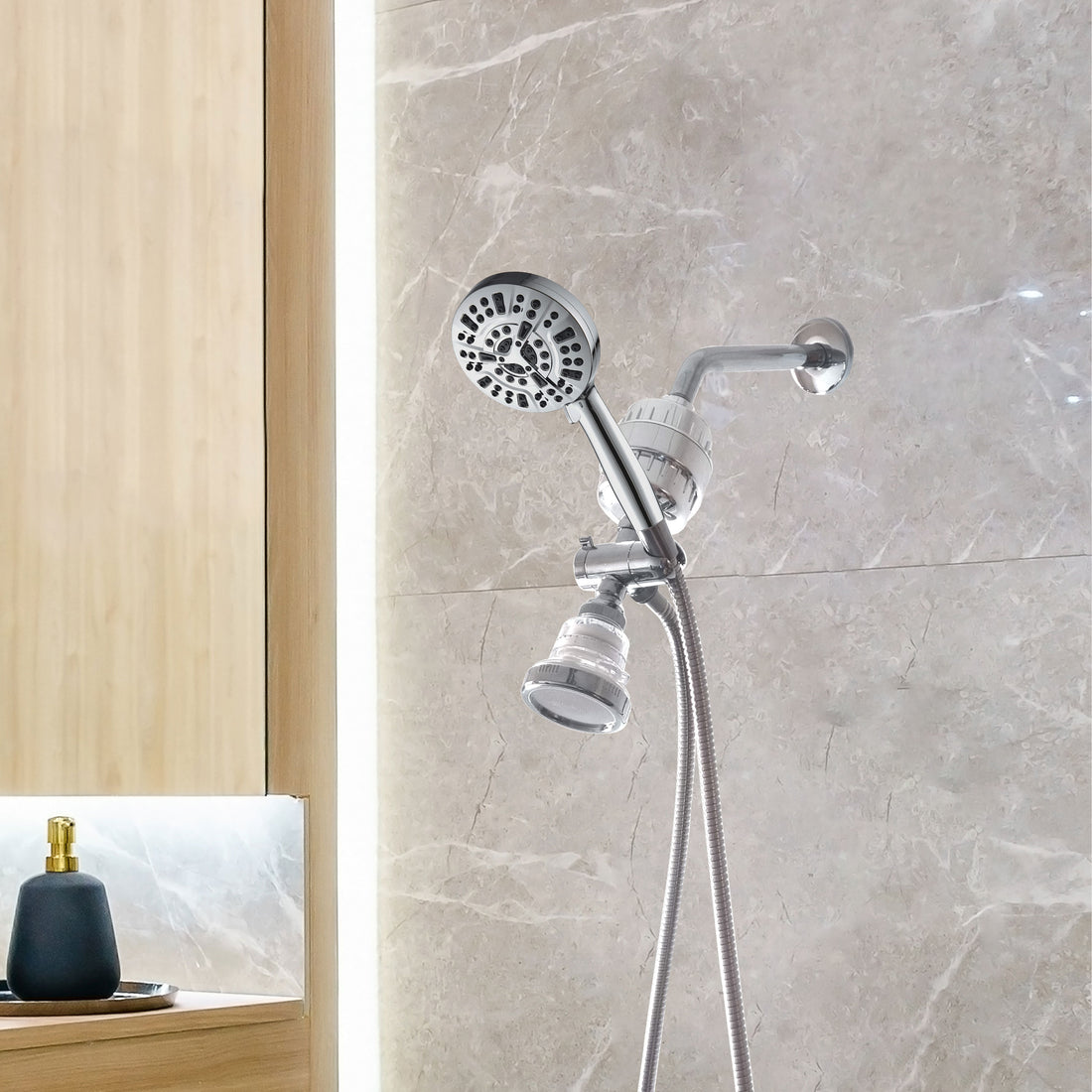 Luxusní systém s duálním sprchovým systémem Luxe 10