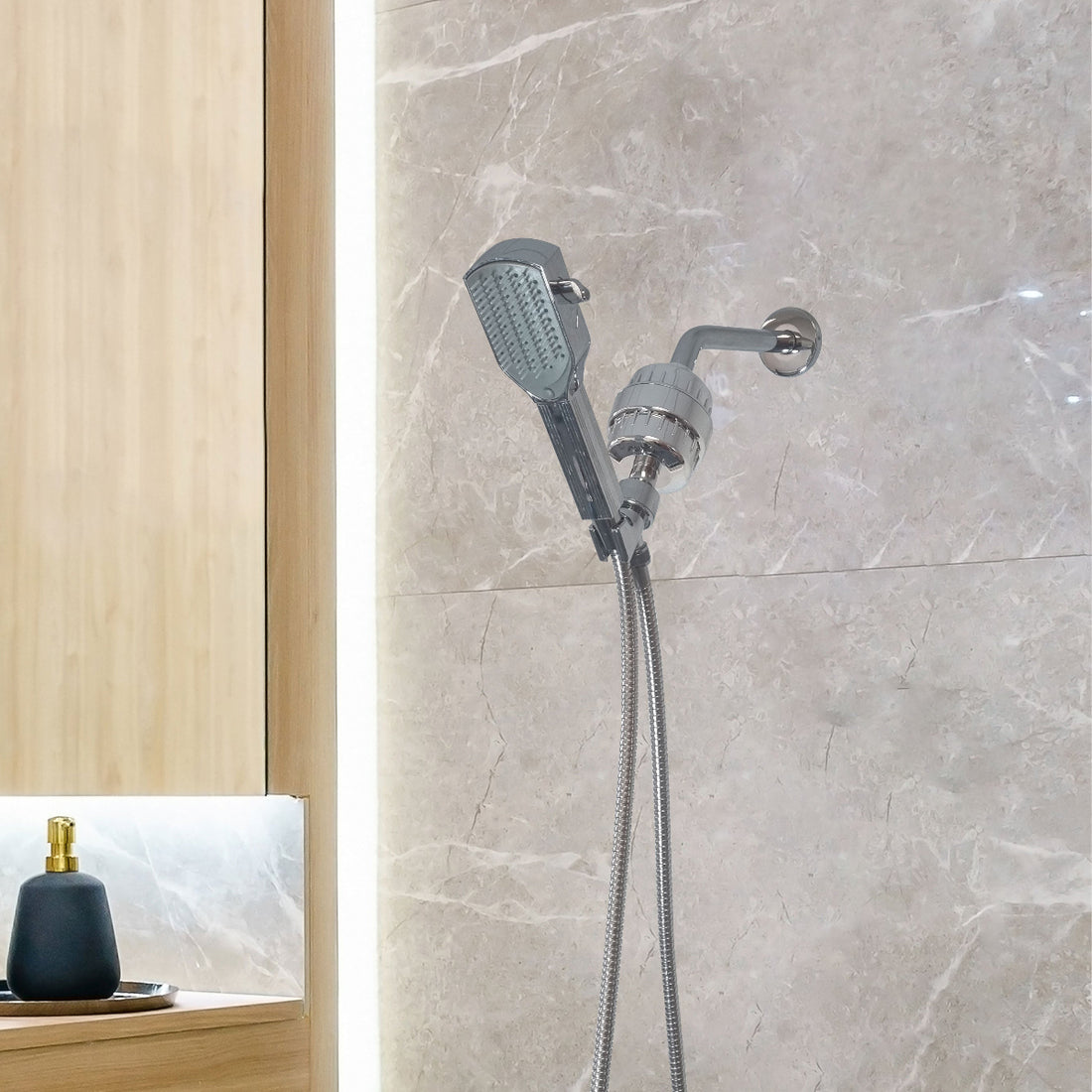 Hřebenová sprcha detangleru kompletní sprchová sada