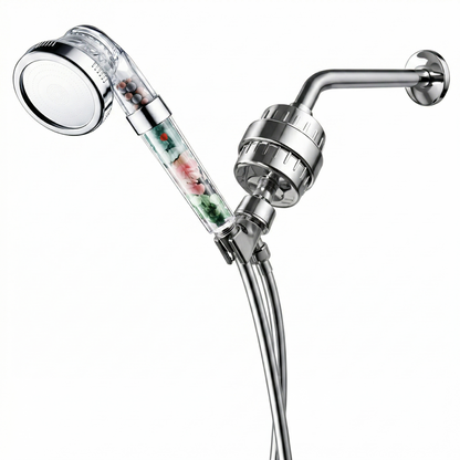 Sprchová hlavička čakry Kompletní sprchová sada